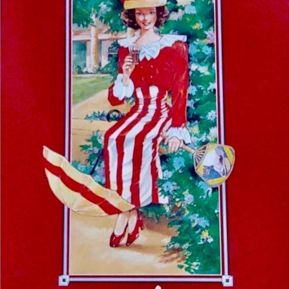 Vintage Coca Cola barbie doll from 1997.
